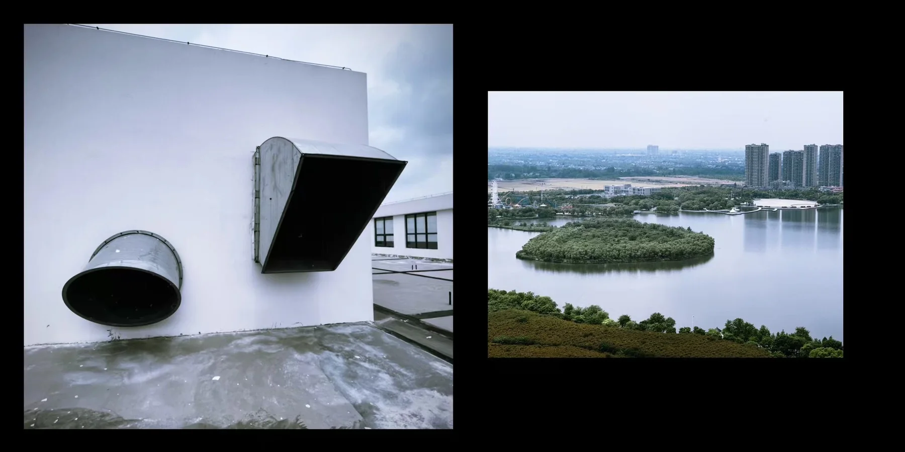 Two Exits, photographed in Nantong in 2024