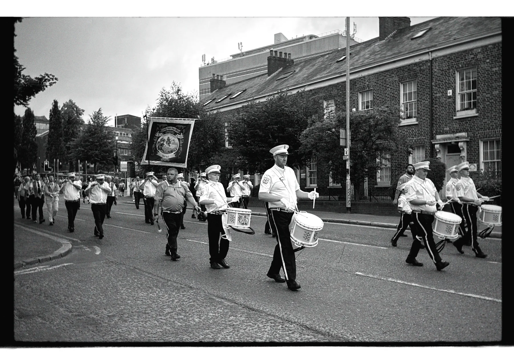 Procession, photographed in Belfast in 2026