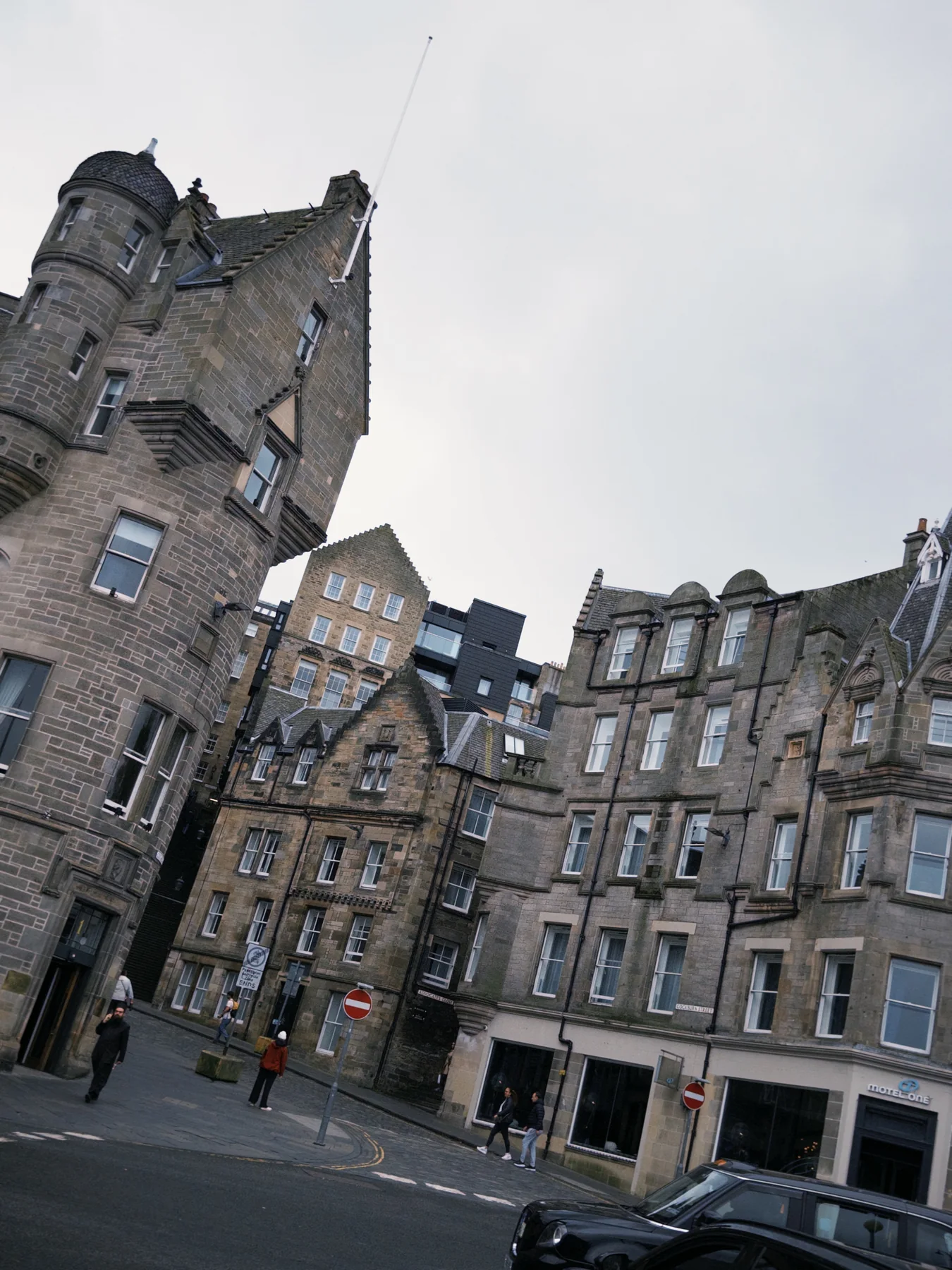 City Tilt, photographed in Edinburgh in 2026