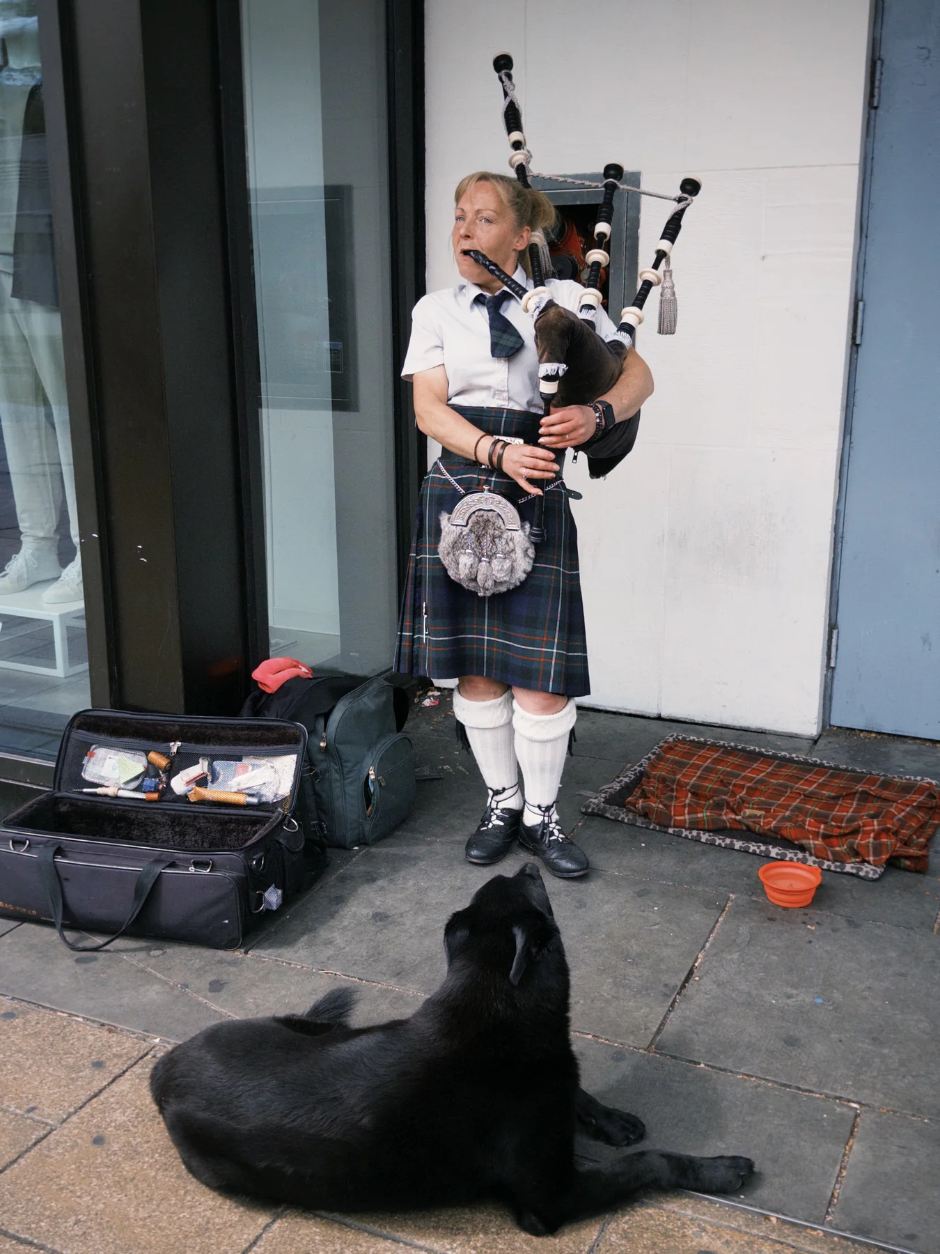 The Busker’s Case, photographed in Edinburgh in 2026