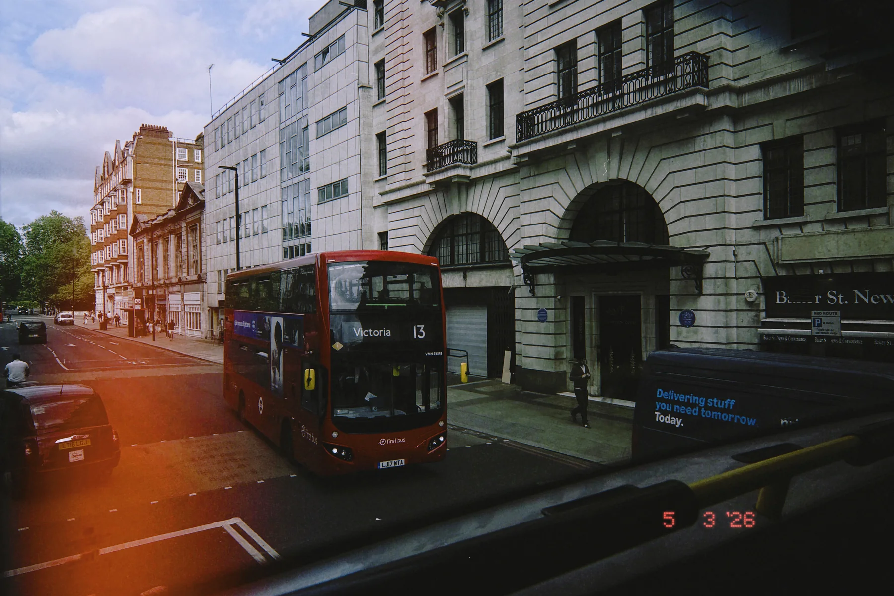 Route 13, photographed in London in 2026