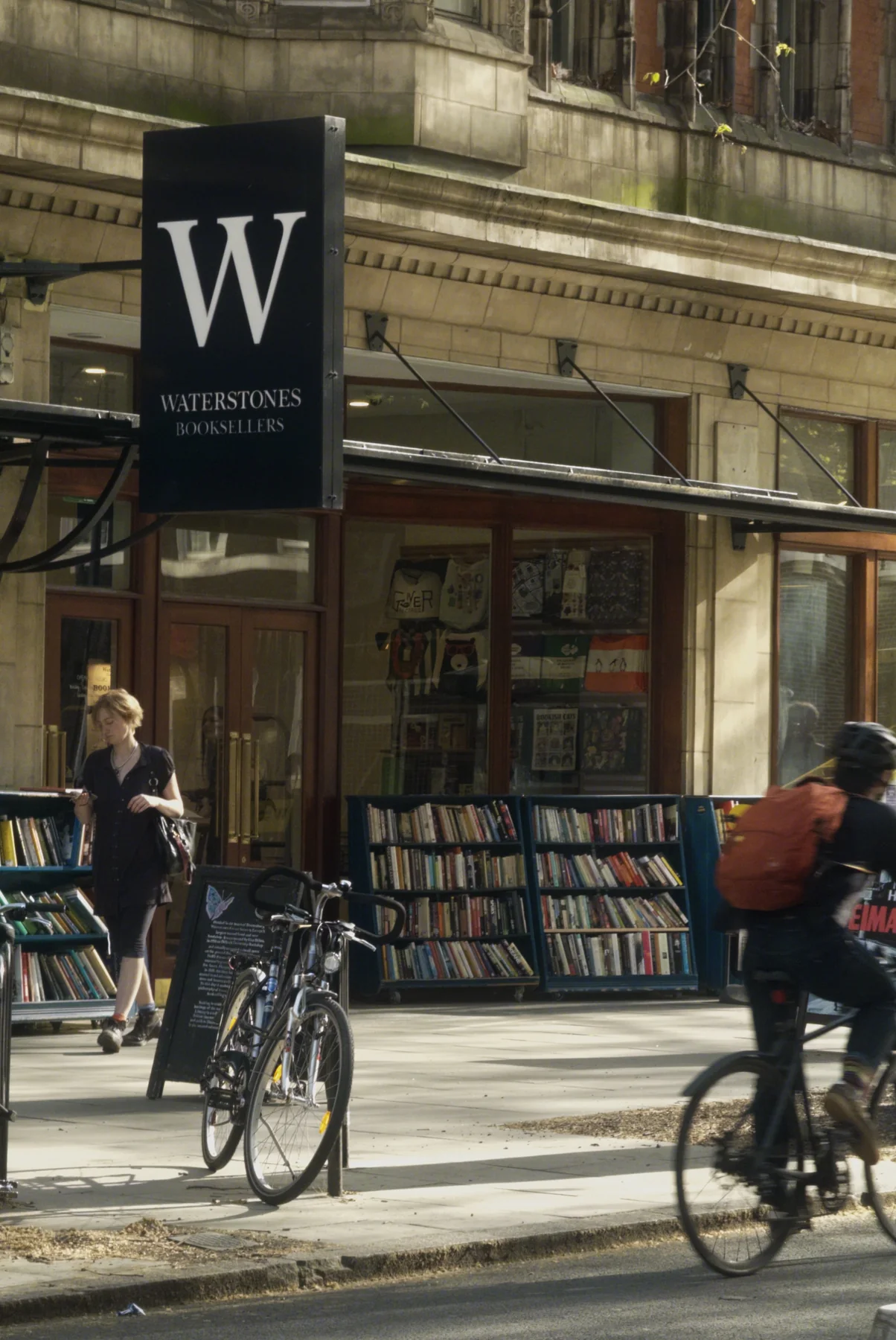 Books on the Street, photographed in London in 2026
