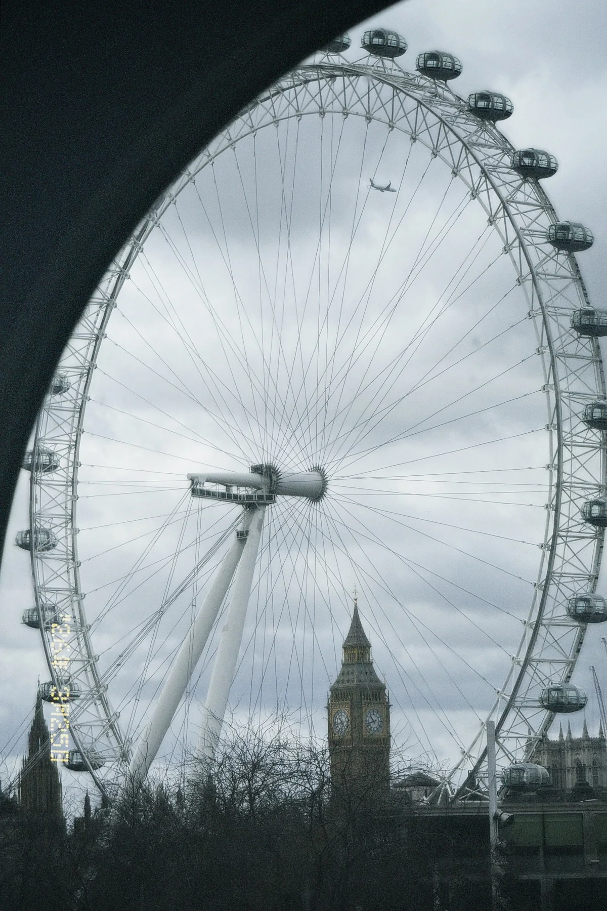 Fog Wheel, photographed in London in 2026