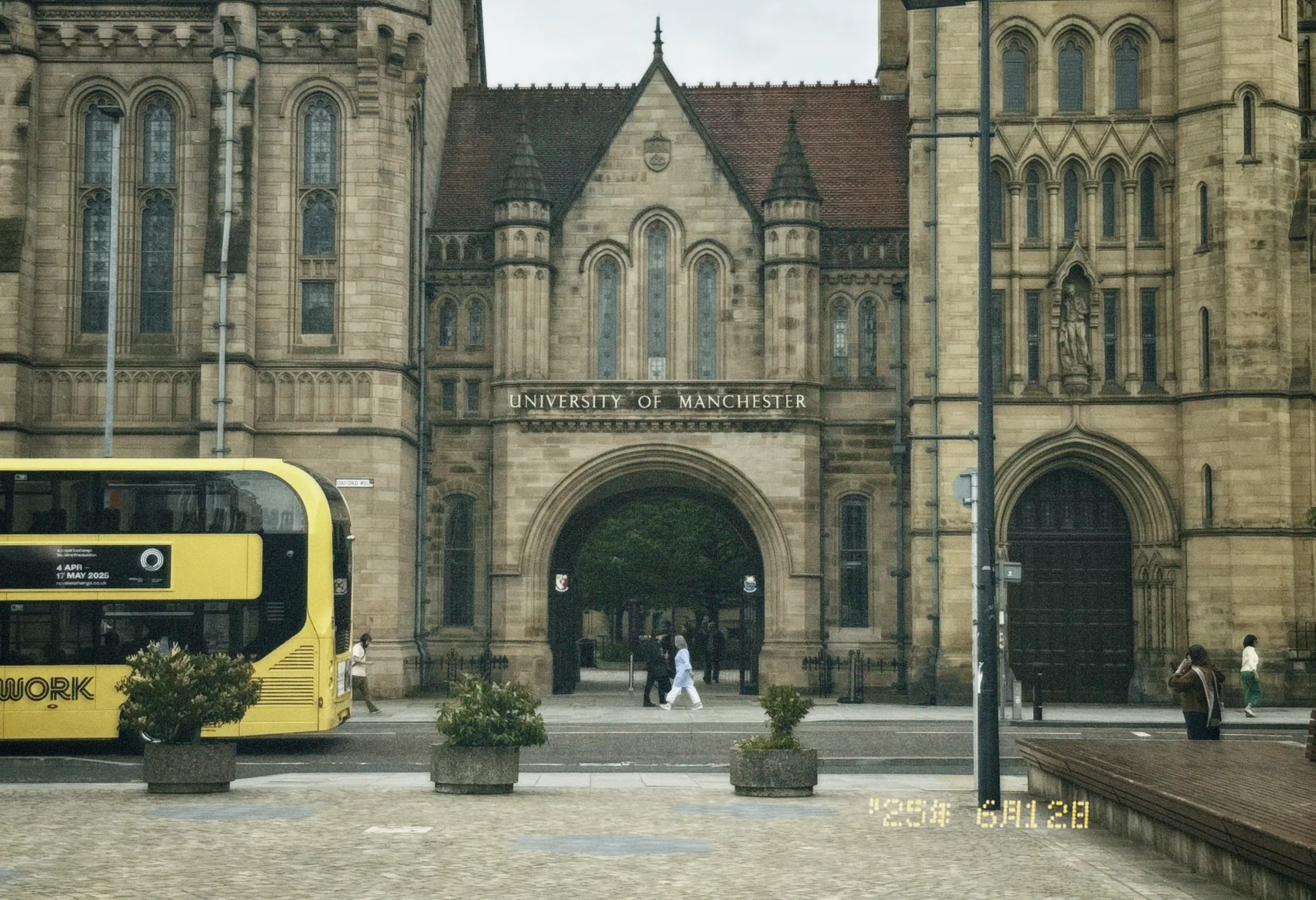University Entrance, photographed in Manchester in 2025