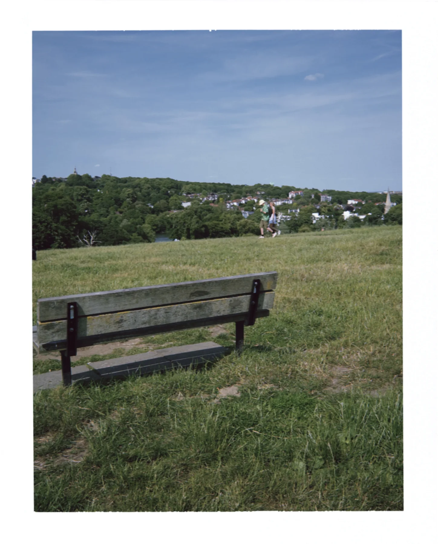 Empty Bench, photographed in London in 2025