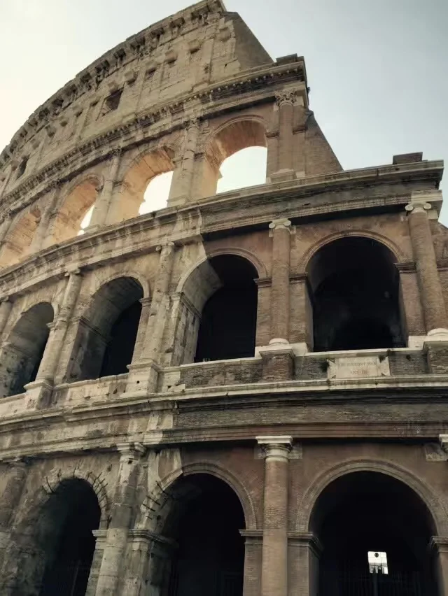 Colosseum, photographed in Rome in 2017