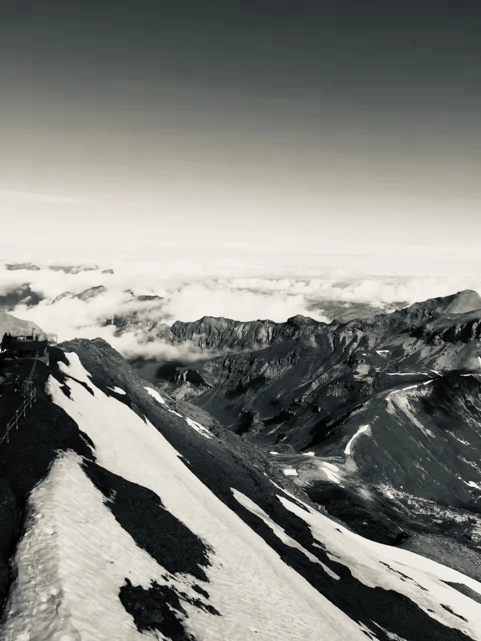 Above the Weather, photographed in Alps, Switzerland in 2017