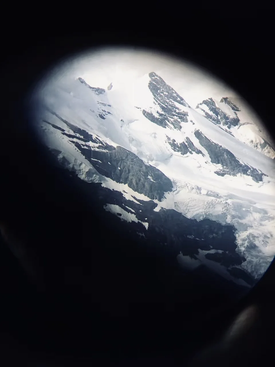 Alpine Oblique, photographed in Alps, Switzerland in 2017