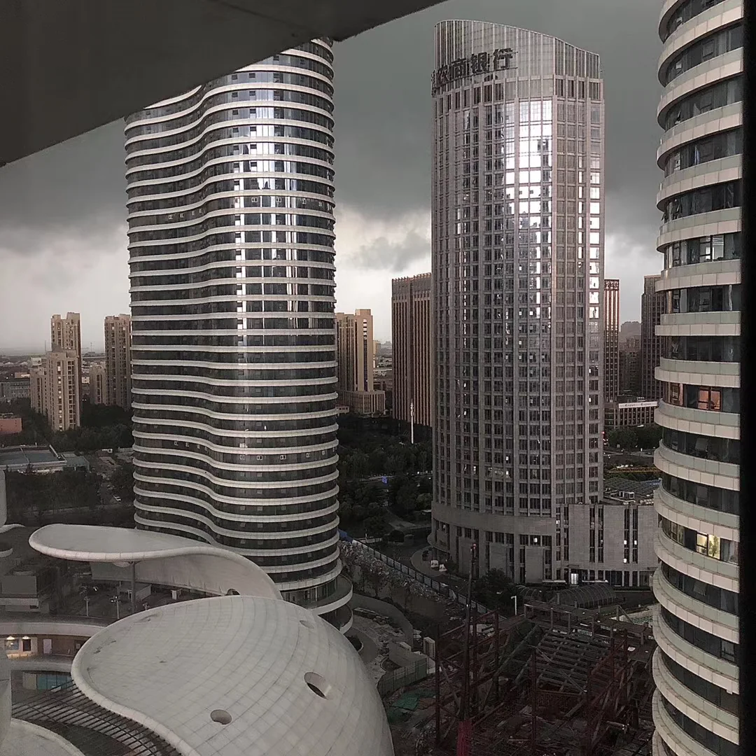 Vertical City, photographed in Nantong in 2020