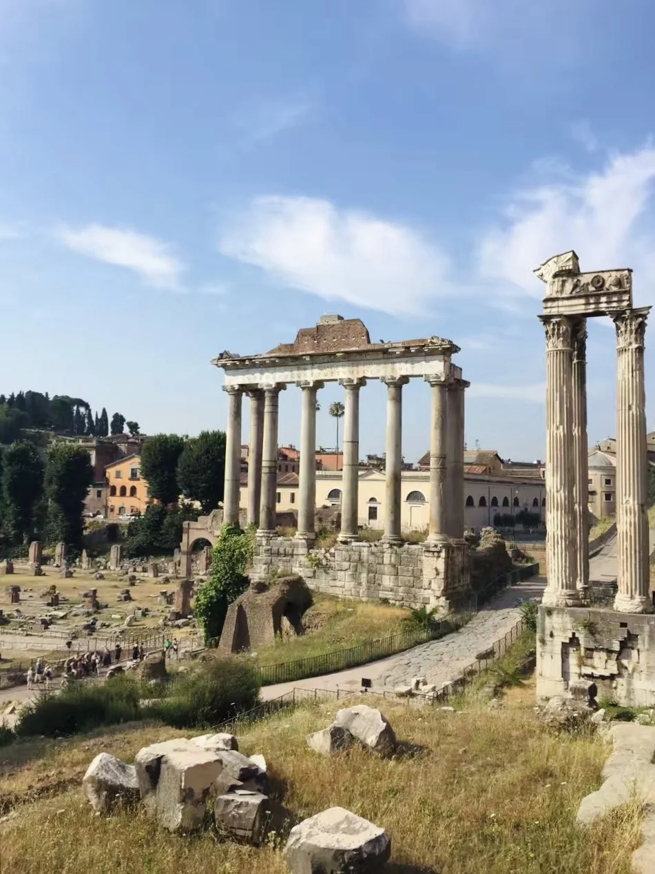Forum, photographed in Rome in 2017
